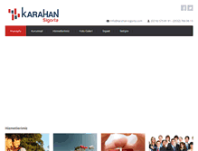 Tablet Screenshot of karahan-sigorta.com